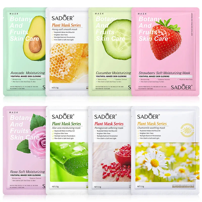  Natural Plant Face Mask Beauty Skincare