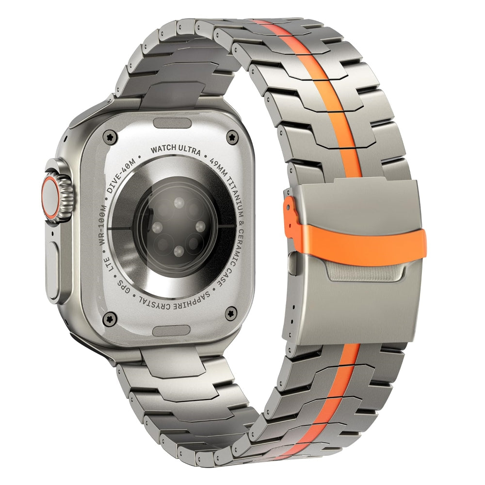 Sleek Titanium Apple Watch Band