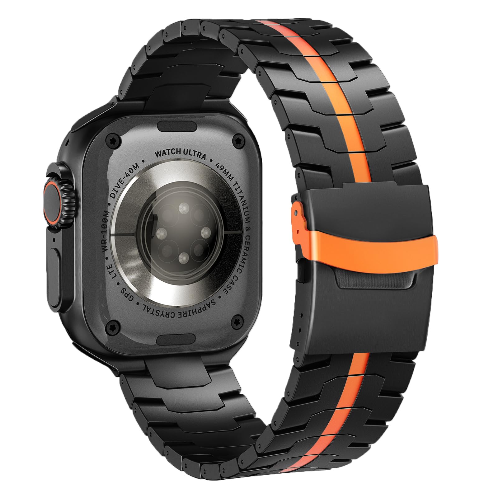 Sleek Titanium Apple Watch Band